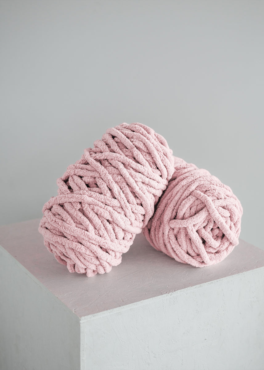 Super Bulky Chunky Chenille Yarn for Blanket Knitting Wool Art