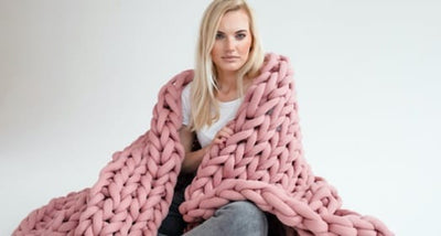 Cotton tube yarn blankets