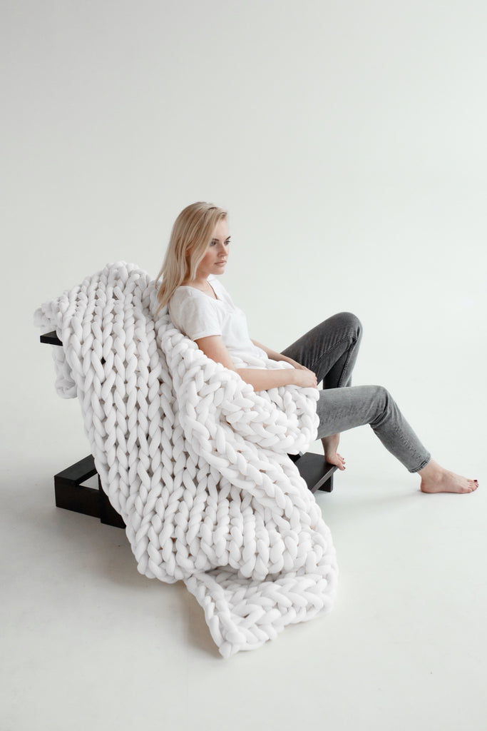 Chunky Knit Blanket