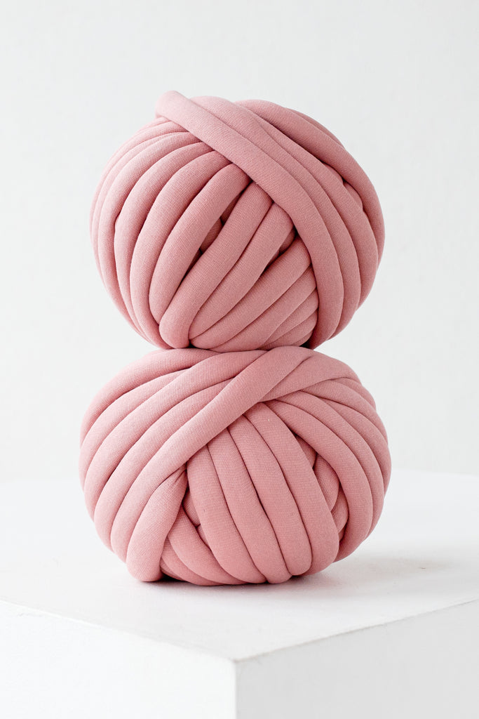 Thick Yarn Arm Knitting Yarn Diy Chunky Yarn Tube Yarn Ball Dusty Pink 172 Vertical